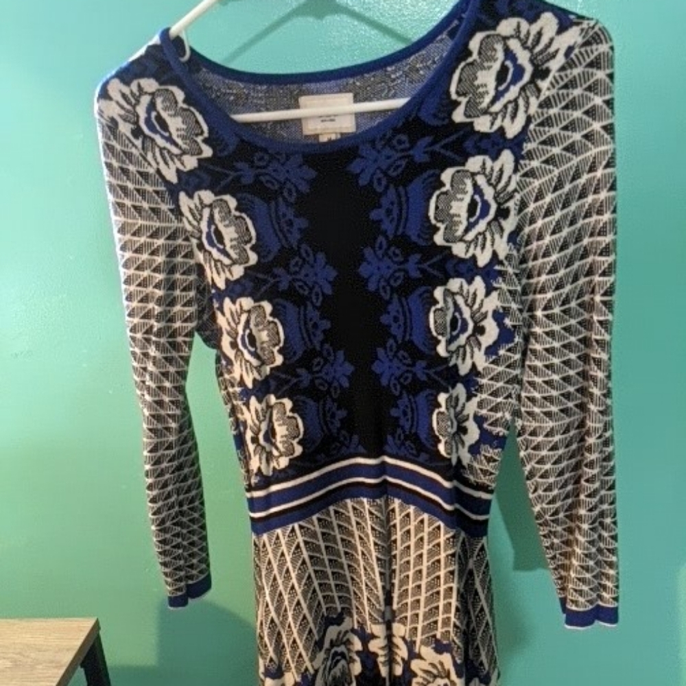 Flower print dress